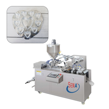 Automatic liquid ketchup jam honey filling blister packaging machine